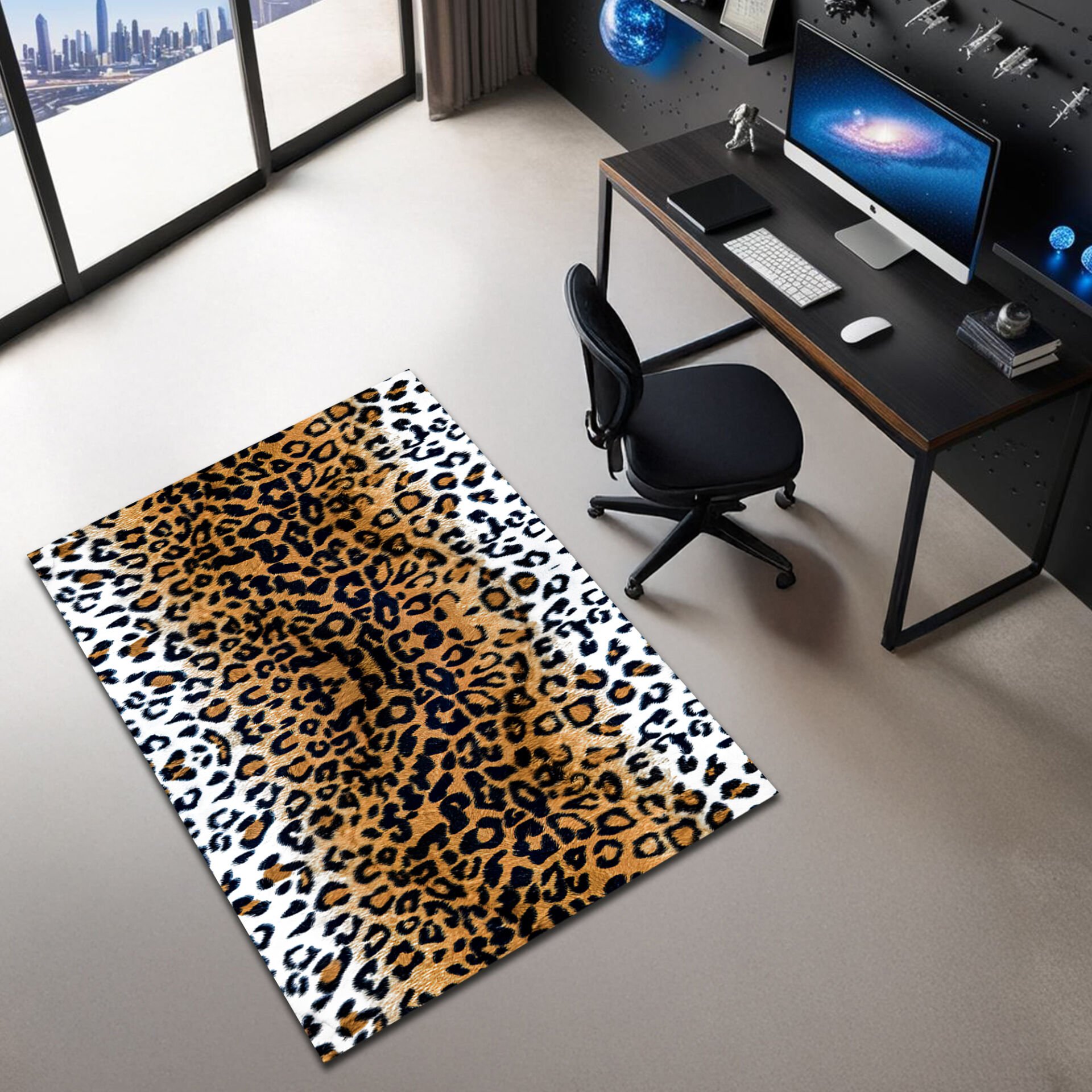 Leopard Print Rug – Bold Animal Pattern Carpet