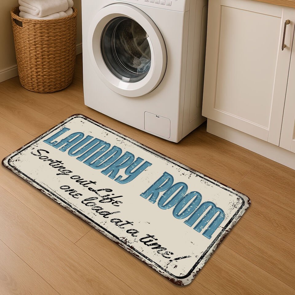 Laundry Room Mat – Sorting Out Life One Load at a Time