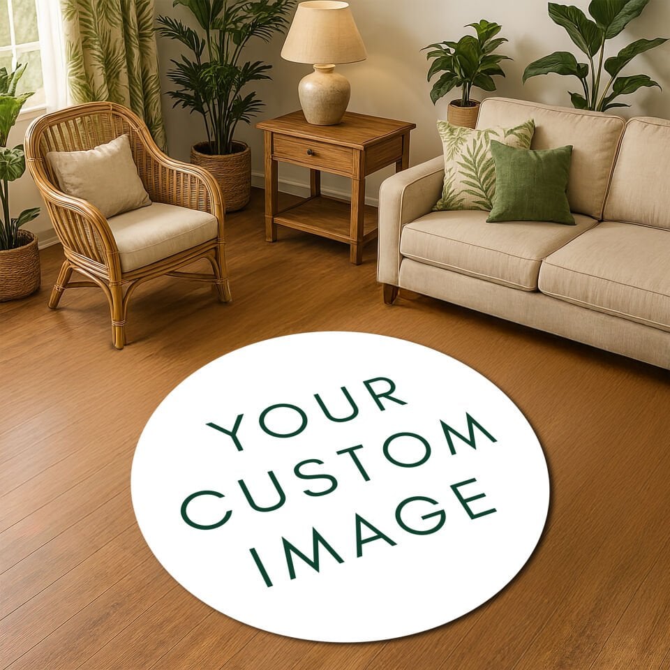 Custom Photo Area Rug – Personalized Floor Carpet with Your Image